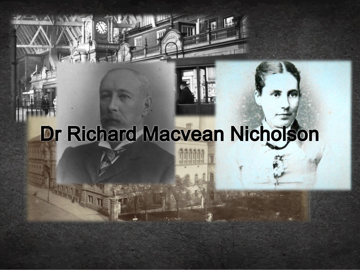Dr Richard Macvean Nicholson and Family.